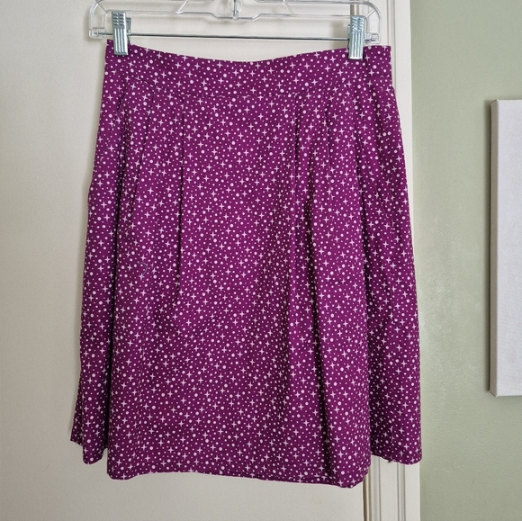 EUC Birds of North America Full Midi Skirt, S Washable, Pockets, Hidden Back Zip - Picture 8 of 8